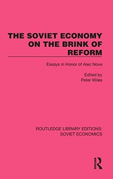 portada The Soviet Economy on the Brink of Reform (Routledge Library Editions: Soviet Economics) (en Inglés)