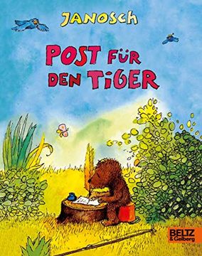 portada Post für den Tiger: Vierfarbiges Pappbilderbuch (in German)