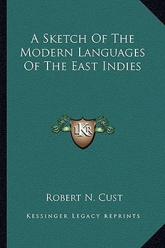 portada a sketch of the modern languages of the east indies (en Inglés)