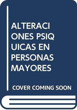 portada Alteraciones Psiquicas en Personas Mayores (in Spanish)