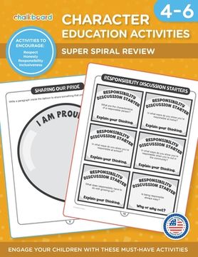 portada Character Education Activities Grades 4-6