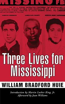 portada Three Lives for Mississippi (Civil Rights in Mississippi Series)