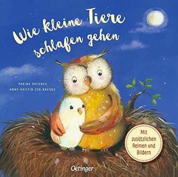 portada Wie Kleine Tiere Schlafen Gehen: Mein Bilderbuch (en Alemán)