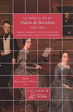 portada La Música en el Diario de Barcelona 1792-1850 (in Portuguese)