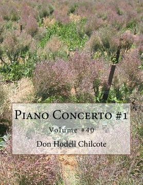 portada Piano Concerto #1 Volume #40 (en Inglés)