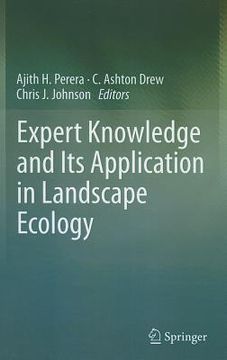 portada expert knowledge and its application in landscape ecology (en Inglés)