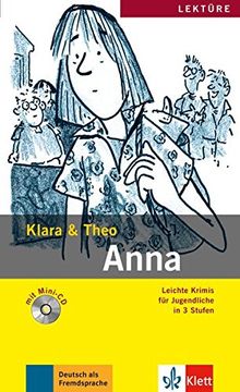 portada Leichte Krimis Fur Jugendliche in 3 Stufen: Anna - Buch MIT Mini-cd (en Alemán)