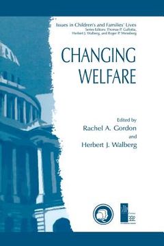 portada Changing Welfare (en Inglés)