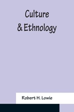 portada Culture & Ethnology (en Inglés)