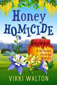 portada Honey Homicide: Large Print (en Inglés)