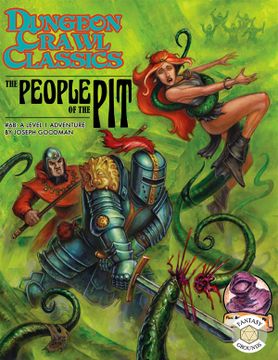 portada Goodman Games Dungeon Crawl Classics #68 People of the pit (Dcc rpg Adventure)