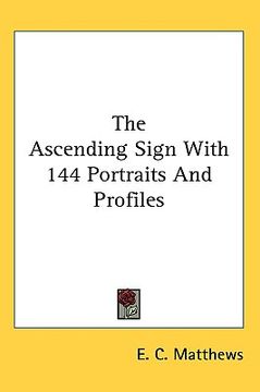 portada the ascending sign with 144 portraits and profiles