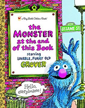portada The Monster at the end of This Book (in English)