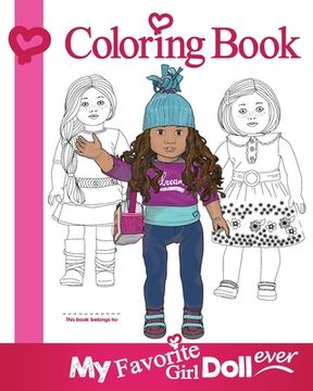 portada My Favorite Girl Doll Ever Coloring Book (in English)