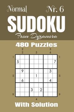 portada Normal Sudoku Nr.6: 480 puzzles with solution (in English)