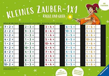 portada Zaubertafel: Kleines Zauber-1X1: Kreuz und Quer (en Alemán)
