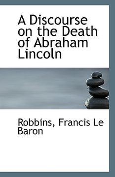 portada a discourse on the death of abraham lincoln