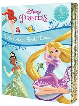 portada Disney Princess Little Golden Book Library (Disney Princess) (in English)