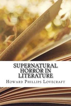 portada Supernatural Horror in Literature (en Inglés)