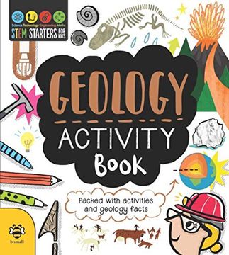 portada Stem Starters for Kids Geology Activity Book: Packed With Activities and Geology Facts (in English)