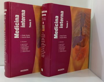 portada Medicina Interna Teixidor  ,Masson  2 tomos y un cd ROM
