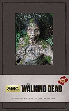 portada The Walking Dead Hardcover Ruled Journal - Walkers (en Inglés)