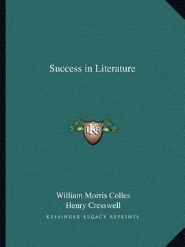 portada success in literature (en Inglés)