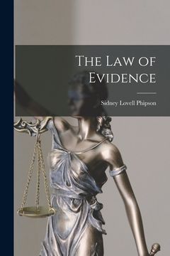 portada The Law of Evidence (in English)