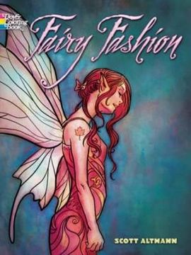 portada Fairy Fashion (Dover Coloring Books) 