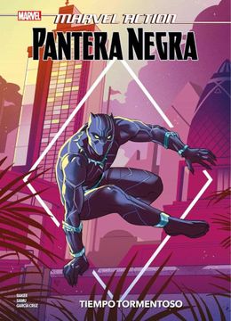 portada Pantera Negra: Tiempo Tormentoso Marvel Action