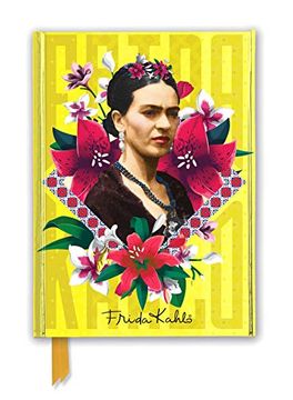 portada Frida Kahlo Yellow (Foiled Journal) (Flame Tree Nots) (in English)