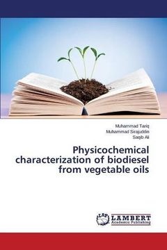 portada Physicochemical characterization of biodiesel from vegetable oils