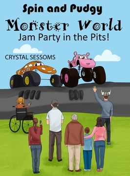 portada Spin & Pudgy - Monster World Jam Party in the Pits! (en Inglés)