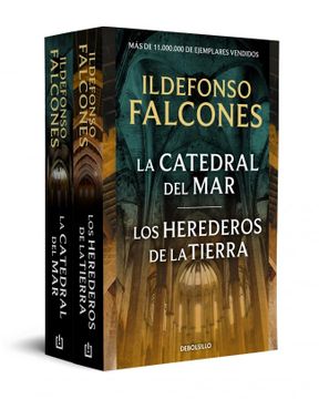 portada Ildefonso Falcones (edición pack con: La catedral del mar | Los herederos de la tierra)