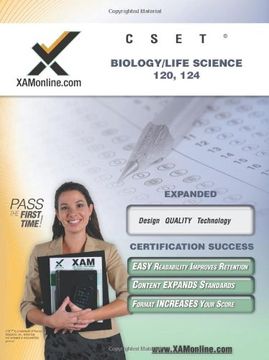 portada Cset Biology-Life Science 120, 124 Teacher Certification Test Prep Study Guide (Xam Cset) (en Inglés)