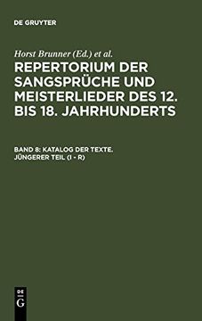 portada Katalog der Texte. Jungerer Teil (i - r) (en Alemán)