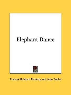 portada elephant dance (en Inglés)