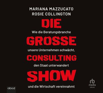 portada Die Grosse Consulting-Show, Audio-Cd, mp3 (in German)