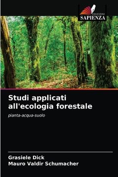 portada Studi applicati all'ecologia forestale (in Italian)