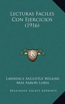 portada Lecturas Faciles con Ejercicios (1916)
