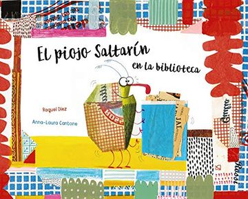 portada El Piojo Saltarín en la Biblioteca (Primeros Lectores (1-5 Años) - Álbum Ilustrado)