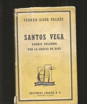 portada SANTOS VEGA / BARRIO PALERMO / POR LA GRACIA DE DIOS