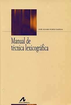 portada Manual de Tecnica Lexicografica