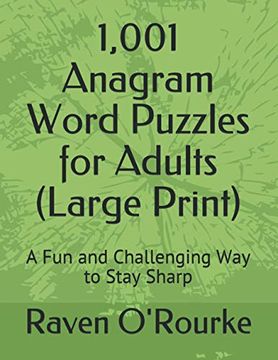 portada 1,001 Anagram Word Puzzles for Adults (Large Print): A Fun and Challenging Way to Stay Sharp (en Inglés)