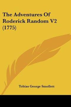 portada the adventures of roderick random v2 (1775) (in English)