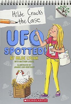 portada Ufo Spotted! A Branches Book (Hilde Cracks the Case #4) 