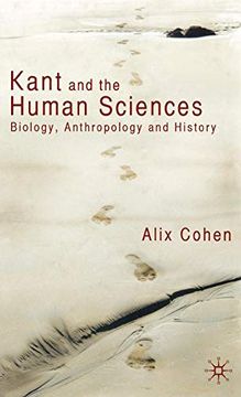 portada Kant and the Human Sciences: Biology, Anthropology and History 