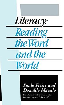 portada Literacy: Reading the Word and the World