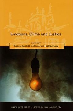 portada Emotions, Crime and Justice (en Inglés)