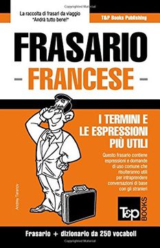 portada Frasario Italiano-Francese e mini dizionario da 250 vocaboli